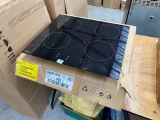 BELLING 59CM ELECTRIC INDUCTION HOB IN BLACK MODEL : 444411632 RRP - £259: LOCATION - B3