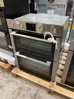 BELLING BUILT IN DOUBLE ELECTRIC OVEN MODEL : 444411631 RRP - £575: LOCATION - B4