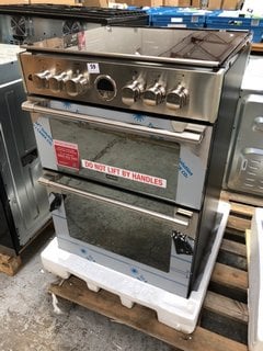 STOVES 60CM DUAL FUEL COOKER: MODEL 444440989 - RRP £569: LOCATION - B4