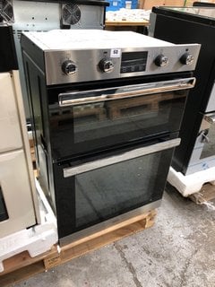 BELLING 90CM BUILT IN DOUBLE ELECTRIC OVEN MODEL : 444444785 RRP - £449: LOCATION - B4