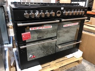 STOVES STERLING S1100DF 110CM DUAL FUEL RANGE COOKER MODEL : 444444501 RRP - £2439: LOCATION - B5 (KERBSIDE PALLET DELIVERY)