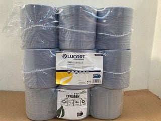 18 X LARGE BLUE ROLLS: LOCATION - F3