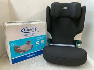 BRITAX ROMER ADVENTURE PLUS 2 HIGH BACK KIDS CAR SEAT TO INCLUDE GRACO BOOSTER BASIC CAR SEAT: LOCATION - WH4