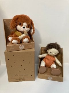 3 X ASSORTED DINKUM DOLLS TO INCLUDE BUDDY: LOCATION - E1