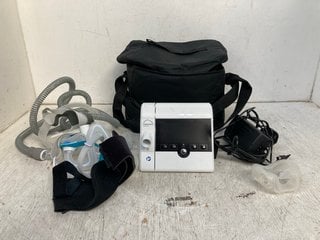 LOWENSTEIN MEDICAL PRISMA SOFT MAX CPAP MACHINE IN WHITE TO INCLUDE CARRY CASE IN BLACK RRP £491: LOCATION - E3