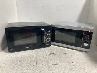 SHARP YC-MS01 MICROWAVE OVEN TO INCLUDE TOWER T24042BLK 20L MANUAL MICROWAVE: LOCATION - H12