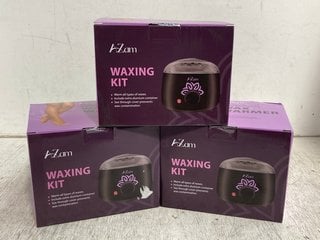 3 X AZAM WAXING KITS: LOCATION - H9