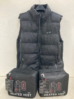 2 X DR.PREPARE HEATED VESTS: LOCATION - H9