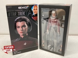 EXO-6 STAR TREK - THE NEXT GENERATION ENSIGN RO LAREN 1:6 SCALE FIGURE - RRP £299: LOCATION - BOOTH