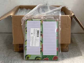 QTY OF FRUIT DESIGN SHOPPING/NOTEPADS: LOCATION - H7