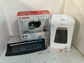 3 X ASSORTED ITEMS TO INCLUDE CANON PIXMA TS5150 PRINTER: LOCATION - H5