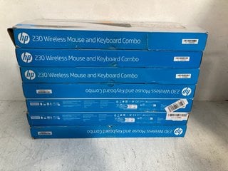 7 X HP 230 WIRELESS MOUSE AND KEYBOARD SETS: LOCATION - H4