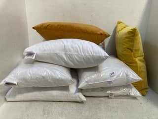 6 X ASSORTED JOHN LEWIS & PARTNERS CUSHIONS IN VARIOUS SIZES: LOCATION - G1