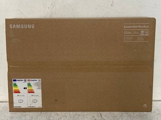 SAMSUNG 24" ESSENTIAL MONITOR - MODEL: S24A336NHU: LOCATION - G6