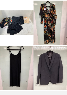 5 X ASSORTED JOHN LEWIS & PARTNERS LADIES CLOTHING IN VARIOUS SIZES TO INCLUDE BI-STRETCH SLIM FIT JACKET IN BLACK- UK SIZE S- RRP £130.00: LOCATION - G8