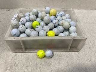 QTY OF ASSORTED GOLF BALLS: LOCATION - G14