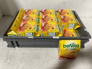 QTY OF BELVITA 5 PACK STRAWBERRY FILLED SOFT BAKES - BBE:10.10.2024: LOCATION - F13