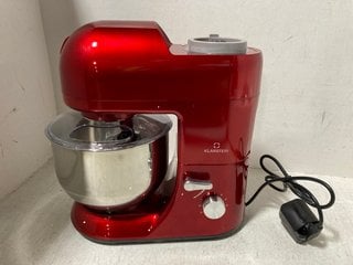 KLARSTEIN LUCIA 1800W 3-IN-1 FOOD PROCESSOR IN RED - RRP £236: LOCATION - F13