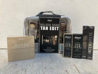 BPERFECT GOLDEN HOUR TAN EDIT GIFT SET TO INCLUDE 5 PRODUCTS: LOCATION - F11