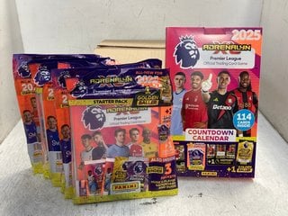 QTY OF ADRENALYN PREMIER LEAGUE 2025 FOOTBALL CARD COLLECTING STARTER PACKS: LOCATION - F9