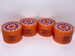 4 X AMIKA SOUL FOOD NOURISHING HAIR MASK - COMBINED RRP £112: LOCATION - TABLE 3