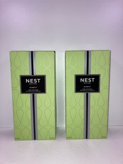 2 X NEST NEW YORK BAMBOO REED DIFFUSER - COMBINED RRP £130: LOCATION - TABLE 3