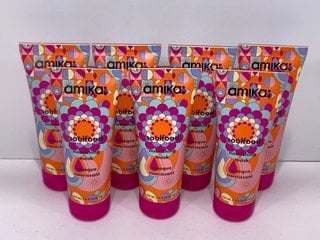 7 X AMIKA SOUL FOOD NOURISHING HAIR MASK - COMBINED RRP £126: LOCATION - TABLE 3