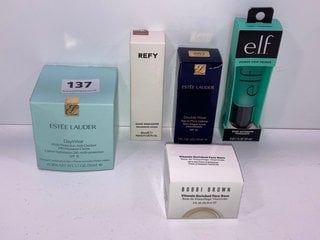 5 X ASSORTED COSMETICS ITEMS TO INCLUDE ESTEE LAUDER DAYWEAR MULTI PROTECTION ANTI-OXIDANT 24H MOISTURE CREAM: LOCATION - TABLE 3