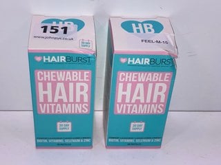 2 X HAIRBURST CHEWABLE HAIR VITAMINS: LOCATION - TABLE 4