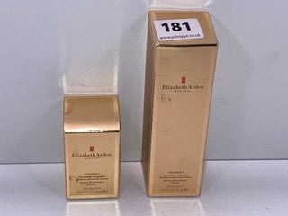 2 X ELIZABETH ARDEN VITAMIN C CERAMIDE CAPSULES RADIANCE RENEWAL SERUM - COMBINED RRP £145: LOCATION - TABLE 4