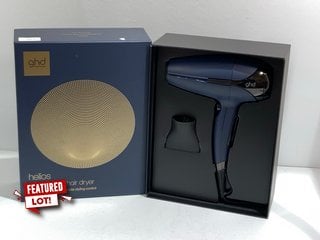 GHD HELIOS PROFESSIONAL HAIR DRYER IN INK BLUE - MODEL: HE001 - RRP £179: LOCATION - TABLE 1