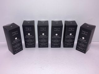 6 X PESTLE & MORTAR CLARIFY BHA 2 % SOLUTION SALICYLIC ACID TONER - COMBINED RRP £91: LOCATION - TABLE 6