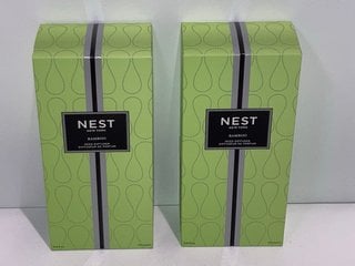 2 X NEST NEW YORK BAMBOO REED DIFFUSER - COMBINED RRP £130: LOCATION - TABLE 7