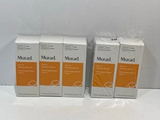 5 X MURAD VITAMIN C GLYCOLIC SERUM 15ML - COMBINED RRP £235: LOCATION - TABLE 1