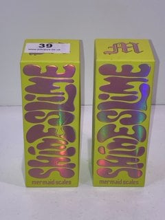 2 X MADE BY MITCHELL SHINE SLIME MERMAID SCALES BODY GEL HIGHLIGHTER: LOCATION - TABLE 1