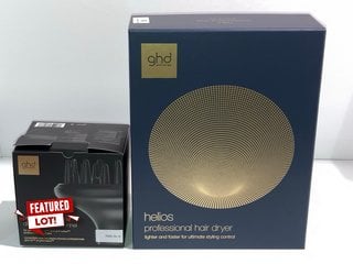 GHD HELIOS PROFESSIONAL HAIR DRYER IN INK BLUE TO INCLUDE GHD PROFESSIONAL DIFFUSER - COMBINED RRP £208: LOCATION - TABLE 1