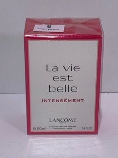 LANCOME LA VIE EST BELLE INTENSÉMENT EAU DE PARFUM 100ML - RRP £140: LOCATION - TABLE 1