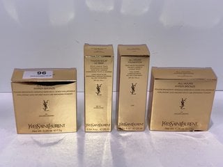 2 X YVES SAINT LAURENT ALL HOURS HYPER BRONZE IN SHADE 03 GOLDEN MEDINA TO INCLUDE YVES SAINT LAURENT ALL HOURS FOUNDATION IN SHADE LW8 TO INCLUDE YVES SAINT LAURENT TOUCHE ECLAT LE TEINT IN SHADE WA