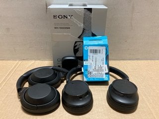 5 X ASSORTED TECH ITEMS TO INCLUDE SONY YY2966 OVER EAR HEADPHONES IN BLACK: LOCATION - AR3