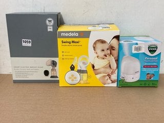 3 X ASSORTED BABY ITEMS TO INCLUDE VICKS PERSONAL HUMIDIFIER: LOCATION - AR4