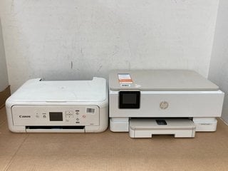 CANON PIXMA TS5151 ALL IN ONE PRINTER IN WHITE TO ALSO INCLUDE HP ENVY INSPIRE MULTIFUNCTIONAL PRINTER IN WHITE: LOCATION - AR4