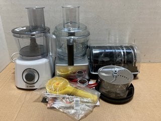 4 X ASSORTED ITEMS TO INCLUDE BOSCH FOOD PROCESSOR: LOCATION - AR5