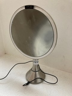 SIMPLEHUMAN SENSOR MIRROR - RRP £200.00: LOCATION - AR7