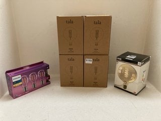 QTY OF ASSORTED LIGHT BULBS TO INCLUDE 4 X TALA GAIA 420 LUMENS LED BULBS: LOCATION - AR7