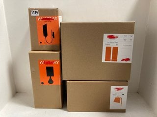 4 X ASSORTED JOHN LEWIS & PARTNERS LIGHTS TO INCLUDE HARRY PLUG IN WALL LIGHT: LOCATION - AR8