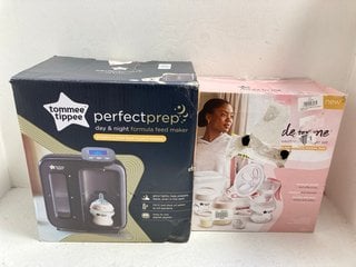 TOMMEE TIPPEE PERFECT PREP DAY & NIGHT FORMULA FEED MAKER TO ALSO INCLUDE TOMMEE TIPPEE MADE FOR ME BREASTFEEDING STARTER SET: LOCATION - AR9