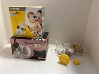 3 X ASSORTED BABY ITEMS TO INCLUDE MEDELA SWING MAXI DOUBLE ELECTRIC BREAST PUMP - RRP £179.99: LOCATION - AR11