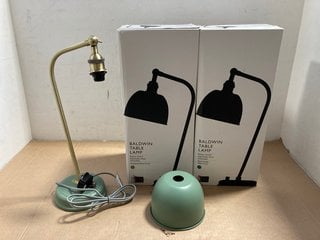 3 X JOHN LEWIS & PARTNERS BALDWIN TABLE LAMPS: LOCATION - AR16