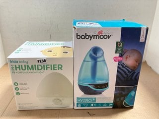 BABYMOOV HYGRO WHISPER QUIET & PROGRAMMABLE HUMIDIFIER TO ALSO INCLUDE FRIDA BABY 3 IN 1 HUMIDIFIER, DIFFUSER & NIGHTLIGHT: LOCATION - AR16