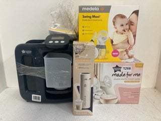 5 X ASSORTED BABY ITEMS TO INCLUDE MEDELA SWING MAXI DOUBLE ELECTRIC BREAST PUMP - RRP £179.99: LOCATION - BR13